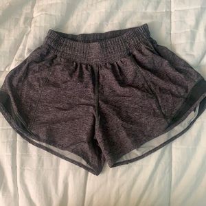 Women’s grey Lululemon shorts